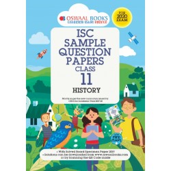 Oswaal ISC Sample Question Paper Class 11 History Book |